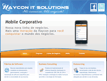 Tablet Screenshot of haycon.com.br